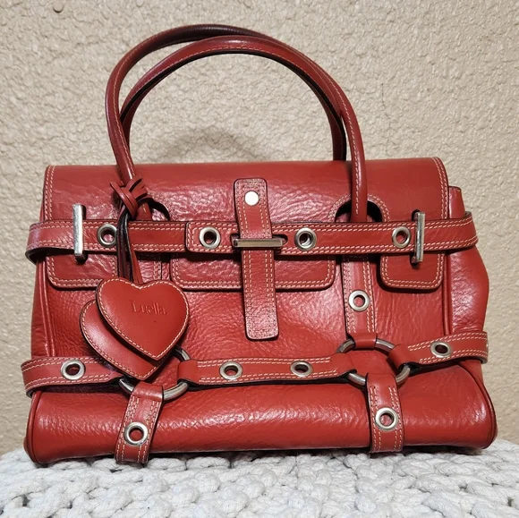 Mulberry Luella Giselle Y2K Barbiecore leather tote Handbag Bag - Picture 2 of 11